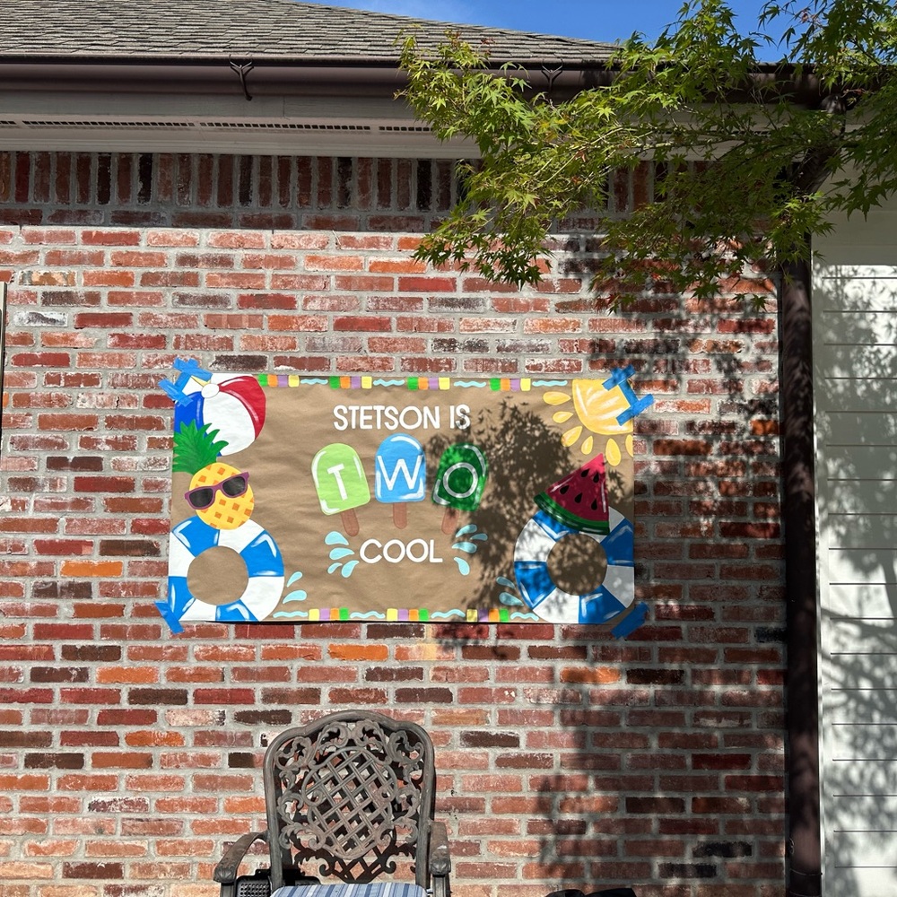 Colorful Summer Party Banner